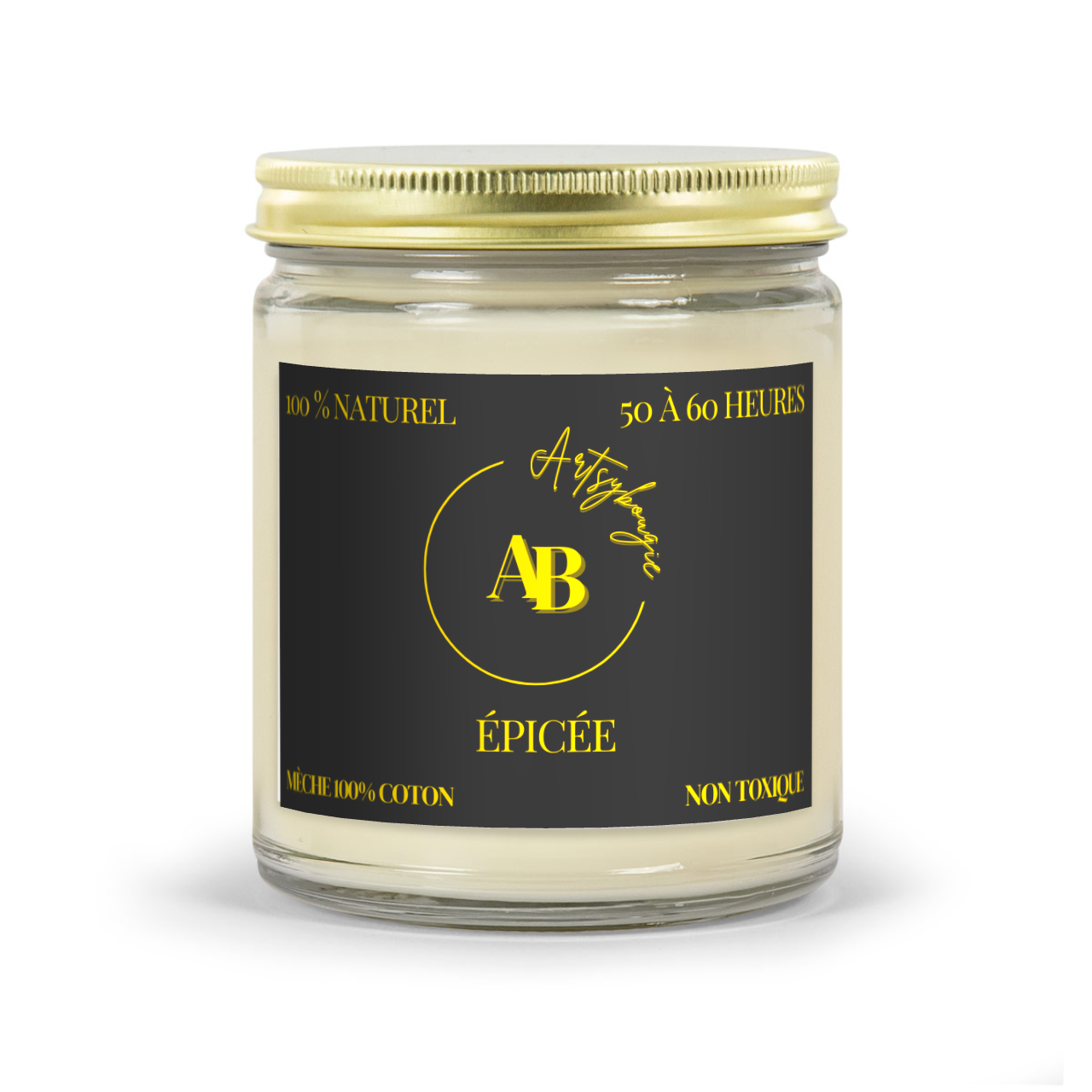 Bougie de luxe parfum